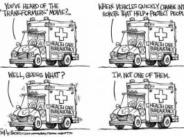 Editorial cartoons: How do you start this thing up?