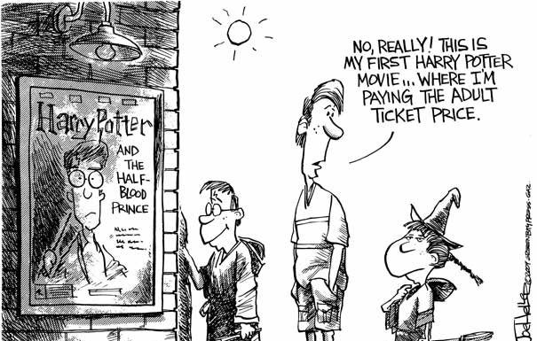 Editorial cartoons: The magic of movies