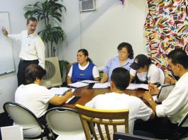 Store, employees speak same language with classes