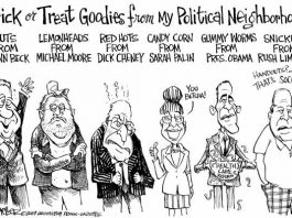 Editorial cartoons: Some candy from Capitol Hill