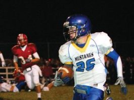 Mustangs stun Balers in Prune Bowl, retain VFW Memorial Trophy