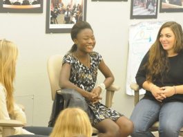 Liberian refugee shares wisdom of perserverance, hope