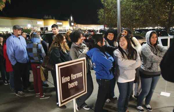 Updated: Big crowds turn up for Black Friday