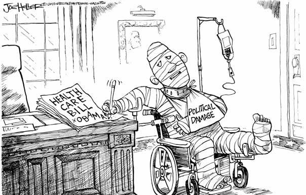 Editorial cartoons: Medic!