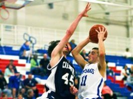 BOYS BASKETBALL: Mustangs rout Scots 58-44 to advance to CCS semis