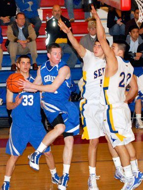BOYS BASKETBALL: Mustangs playoff run derailed in 71-47 loss to Serra