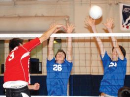 BOYS VOLLEYBALL: Mustangs start off right in three-game sweep of Balers