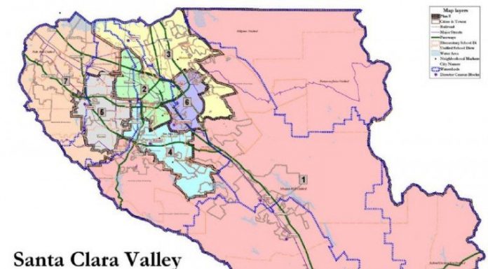 Water district board approves map with South Valley intact, but lumped with south San Jose
