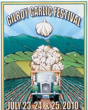 Gilroyans snag top two spots in Garlic Fest poster contest