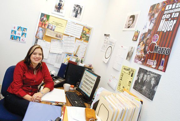 Domestic violence advocate honored