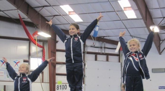 GYMNASTICS: Local gymnasts shine at regular-season finale