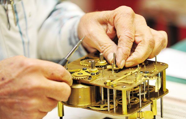 Clock docs: Whimsical workshop keeps downtown Gilroy eclectic