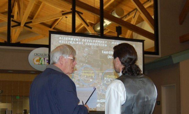 Residents to rail authority: Build station downtown