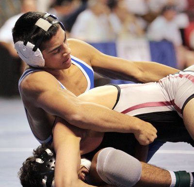 STATE WRESTLING: Midday Update: Five of seven Mustangs still wrestling, three alive in championship bracket