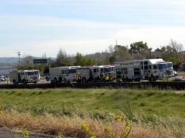 Officials respond to hazardous spill