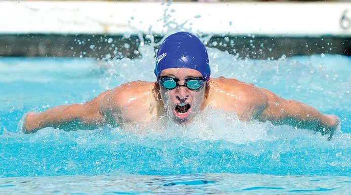GHS swim team is small but talent leads the way