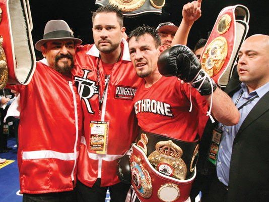 Downtown lands right for boxing champ