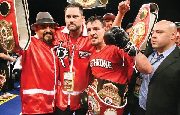 Downtown lands right for boxing champ