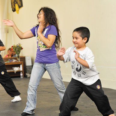 In the kick of things