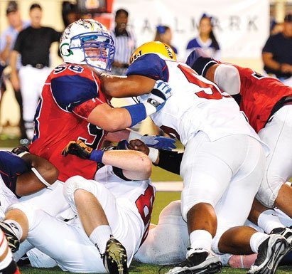 FOOTBALL: Vegas, Gonzales help South to victory in Wedemeyer All-Star Game