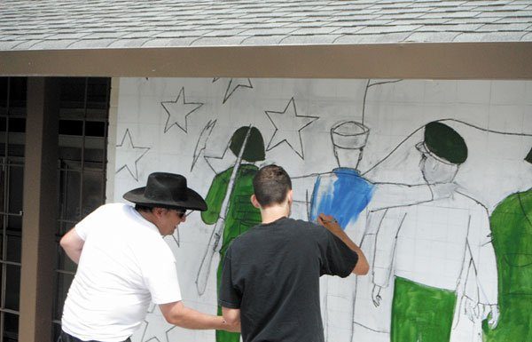 Well on his way to soaring to Eagle Scout