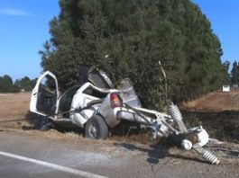 UPDATE: Deputy crosses live power lines at stolen car crash