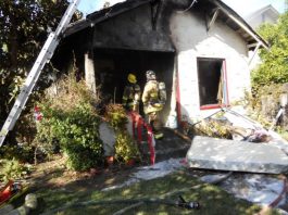 House damaged in ‘extensive’ fire Saturday