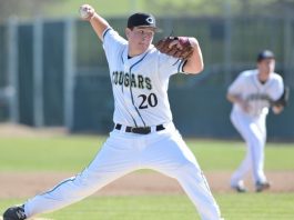 BASEBALL: Cougars stave off Mustangs in crosstown encounter