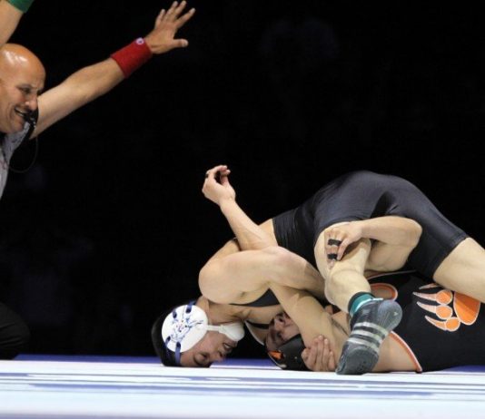WRESTLING: Willie Fox, Villarreal win state titles