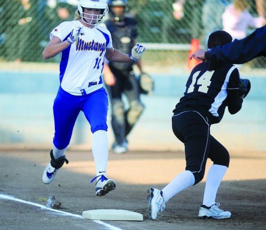 SOFTBALL: Mustangs’ playoff run ends in 5-0 loss to top-ranked Monarchs