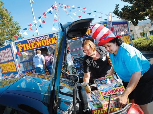 Fireworks sales heating up