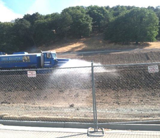 Dust-up over construction on Rancho Hills Drive
