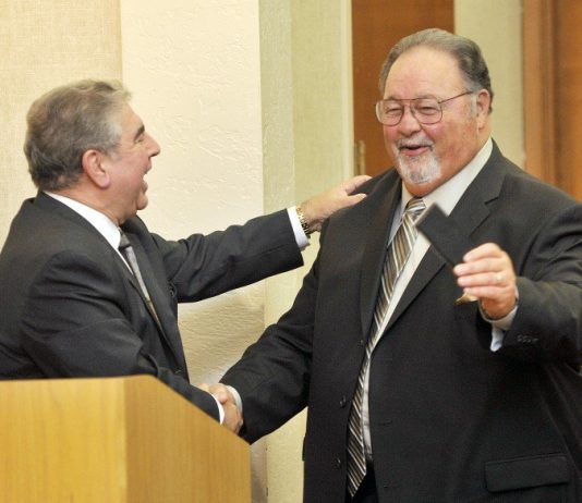 Don Gage takes the Council stage