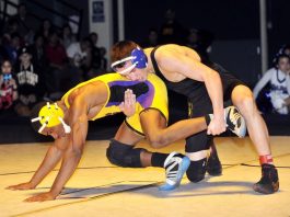 Wrestling: Vasquez named Outstanding Wrestler, one of three GHS Mid-Cals champs