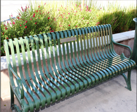Public Art Committee sponsors bench plaque program