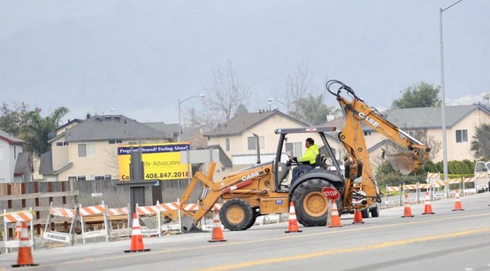 Sidewalk coming soon