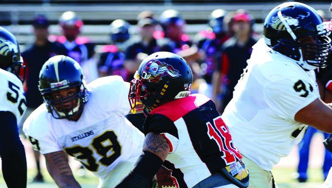 Semi-Pro Football: Barnstormers rout Giants, win third straight