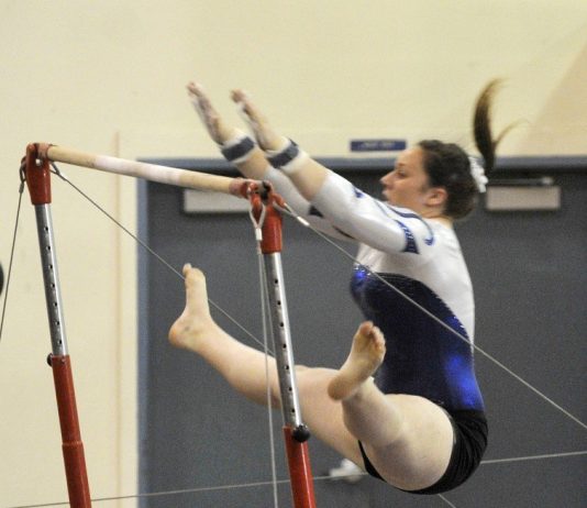 Nebesnick, Roberts, Sanchez shine at gymnastics meet