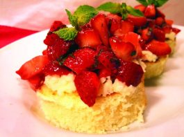 The Flavor Chronicle: Bruschetta Style Strawberry Shortcake