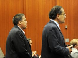 Dominguez in court, plea delayed