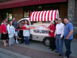 The Polar Express grand opening