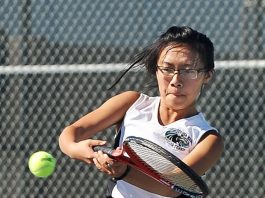 Prep Tennis: Cougars sweep Mustangs