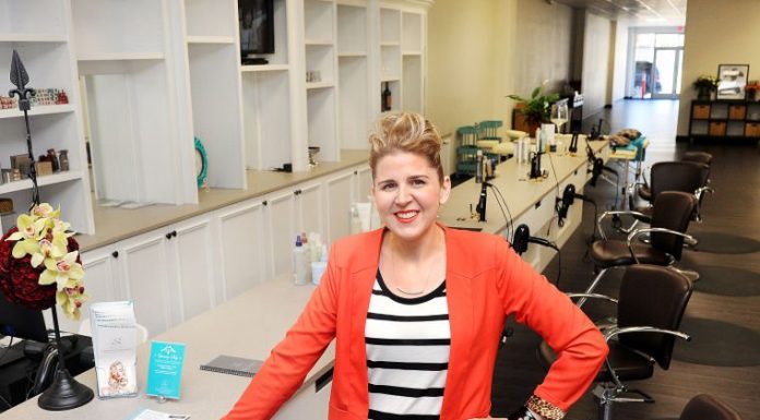 Blow-dry bar open for business