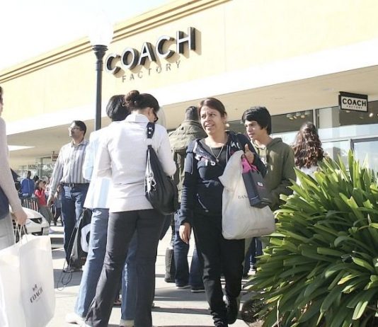 Shoppers out in force on Black Friday