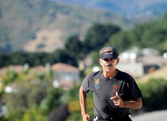 Gilroy’s marathon man