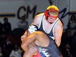 Prep Wrestling: Freshman shines on Senior Night