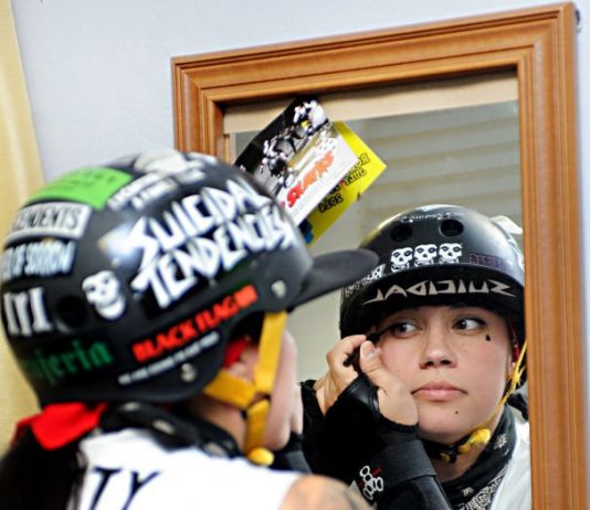 Rock ‘N Roll: Morgan Hill Native lets her dark side shine in roller derby rink