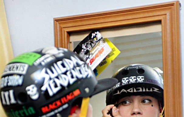 Rock ‘N Roll: Morgan Hill Native lets her dark side shine in roller derby rink