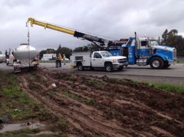 Update: U.S. 101 gas spill didn’t enter creeks, official says