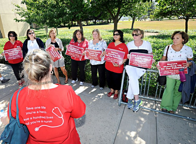 Nurses voice concerns about Saint Louise sale